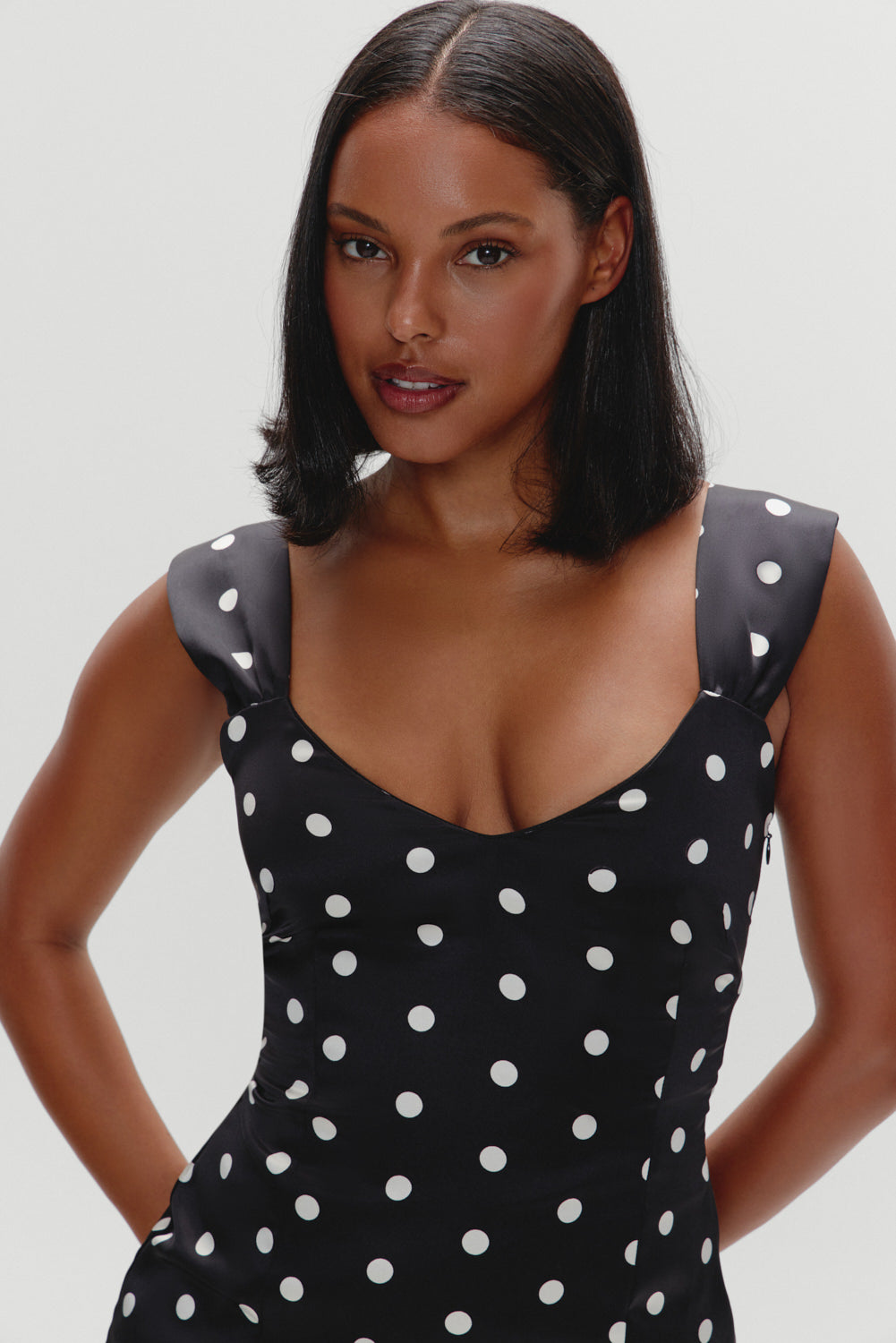 Aurabelle Mini Dress - Domino - Image 6