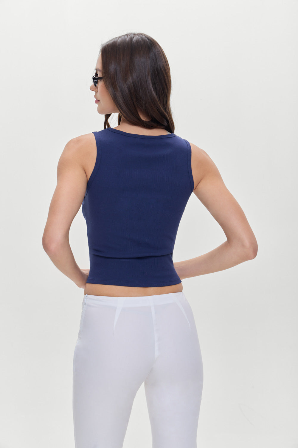 Leisure Cotton Tank - Storm - Image 4