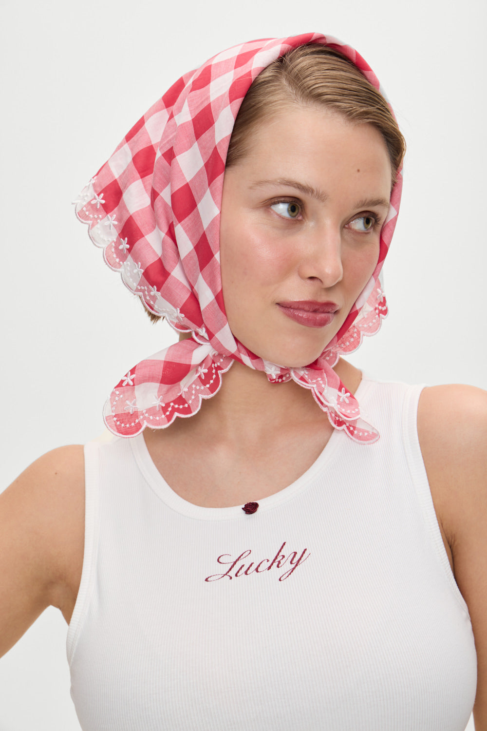 x BELLA HADID Little Miss Head Scarf - Malibu Picnic