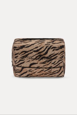 Holiday Cosmetic Bag - Tiger