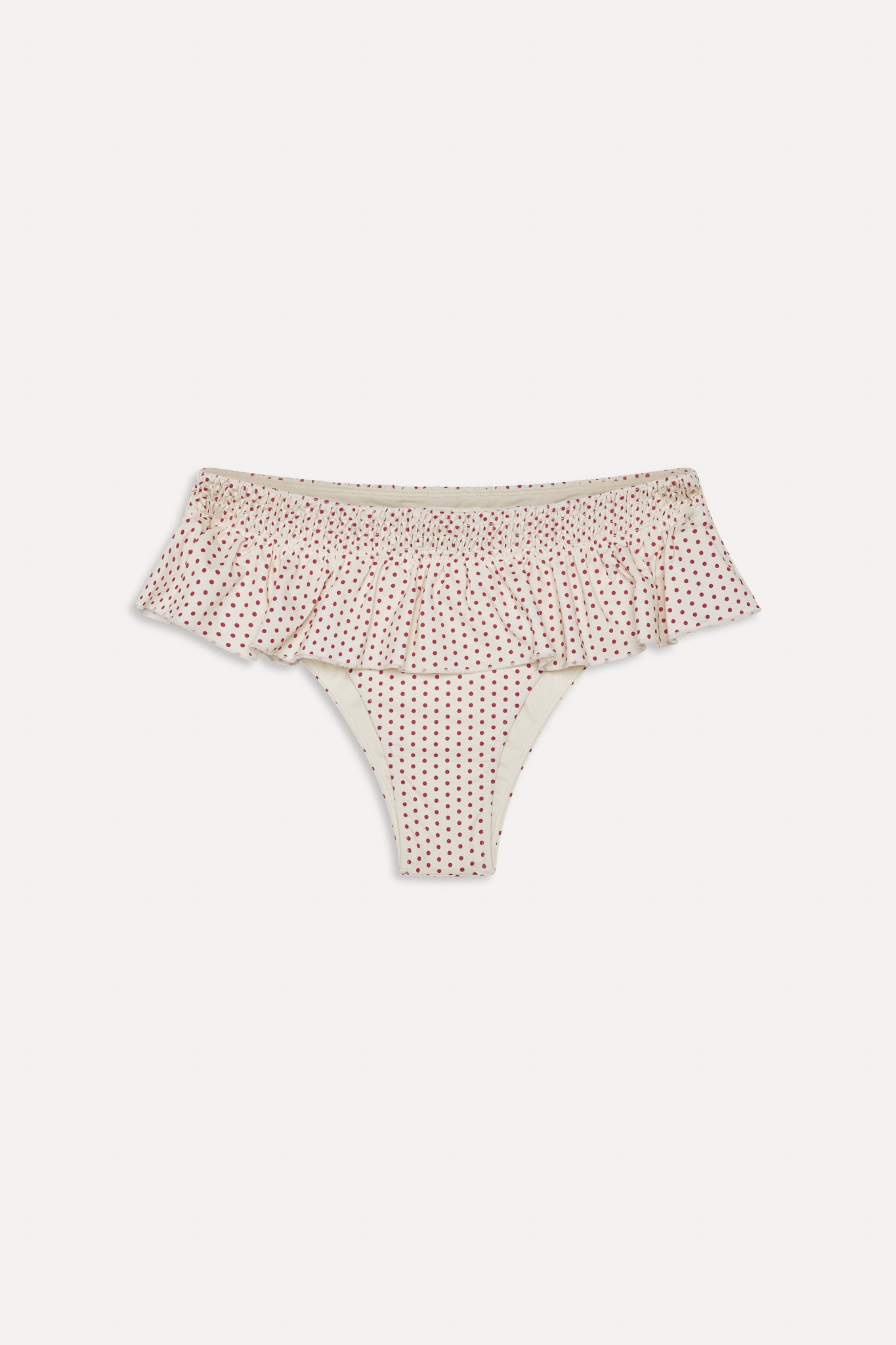 x BELLA HADID Sunday Swim Skirt - Strawberry Polka Dot - Image 3